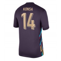 Camisa de time de futebol Inglaterra Ezri Konsa #14 Replicas 2º Equipamento Europeu 2024 Manga Curta